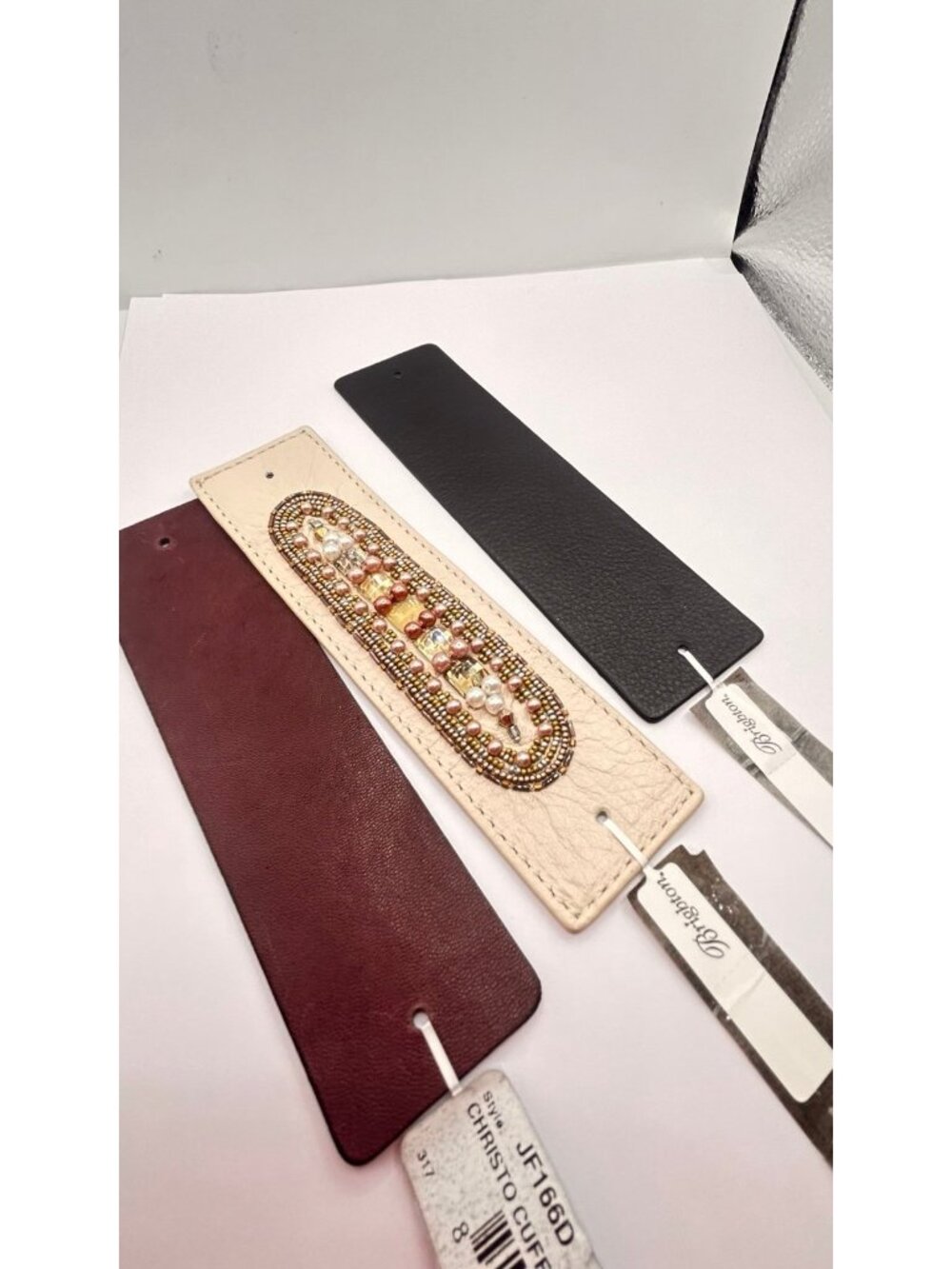 Brighton Lot of 3 Christo WIde cuff bands straps  NWT  #78